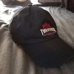 Thrasher/Huf Collab Strap Back Hat